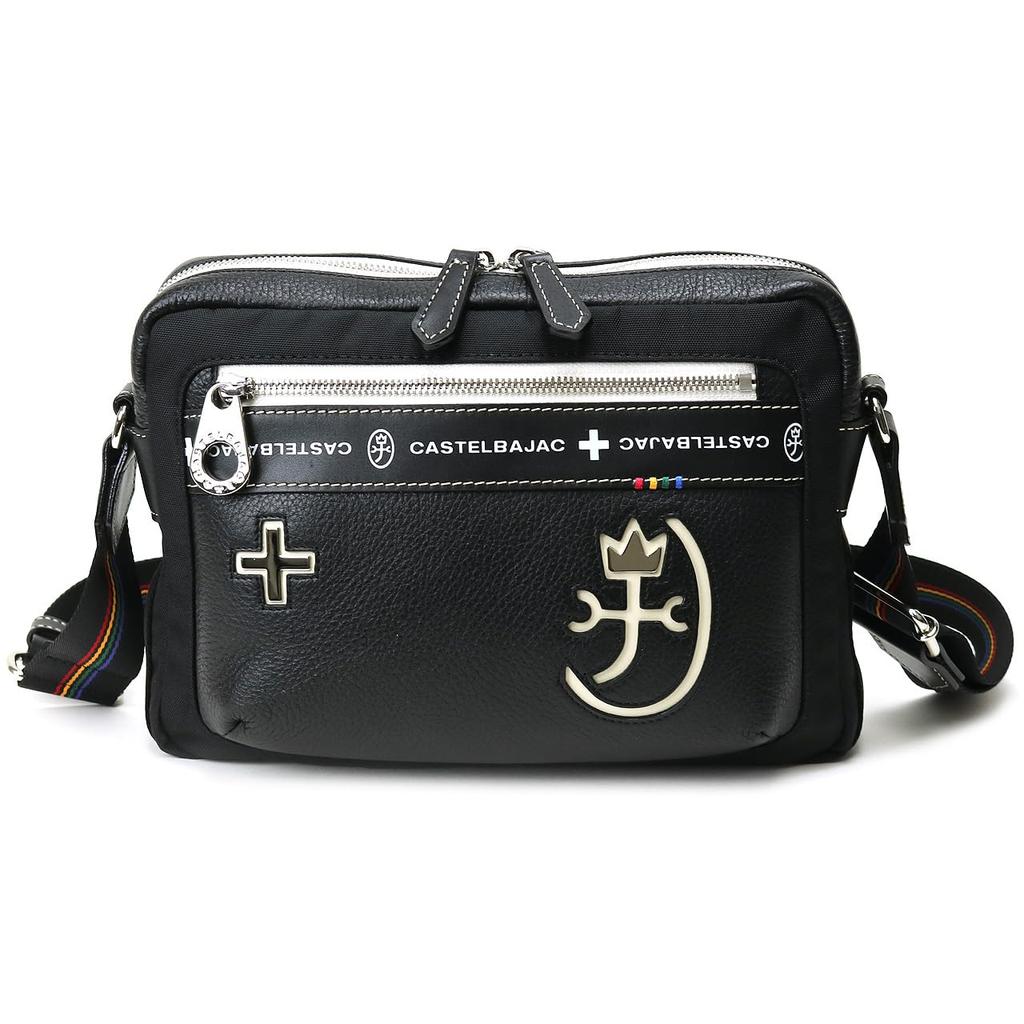 Castelbajac Connect Shoulder Bag 083112 Black