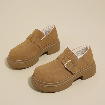 Туфли-лодочки на квадратном каблуке средней высоты, женские туфли без застежек, весна/осень, распродажа 2024 года, высококачественные однотонные туфли-лодочки Salto Alto