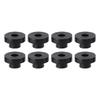 Black Lawnmower Accessory Compatible With Lawnmower Engine Lawn Care Parts Replacement Grommets Set Versatile Machinery Use