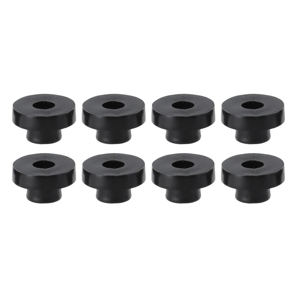 Black Lawnmower Accessory Compatible With Lawnmower Engine Lawn Care Parts Replacement Grommets Set Versatile Machinery Use