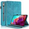 Чехол для планшета Funda для Lenovo Xiaoxin Pad Pro 12,7, чехол с тиснением под деревом для Lenovo Tab P12 Pro 2nd Gen P12 12 7, чехол для планшета 
