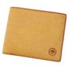 Black Bifold Wallet with Coin Purse Genuine Leather Bareck Mustard [Dakota Label] Men's BL-627900-53