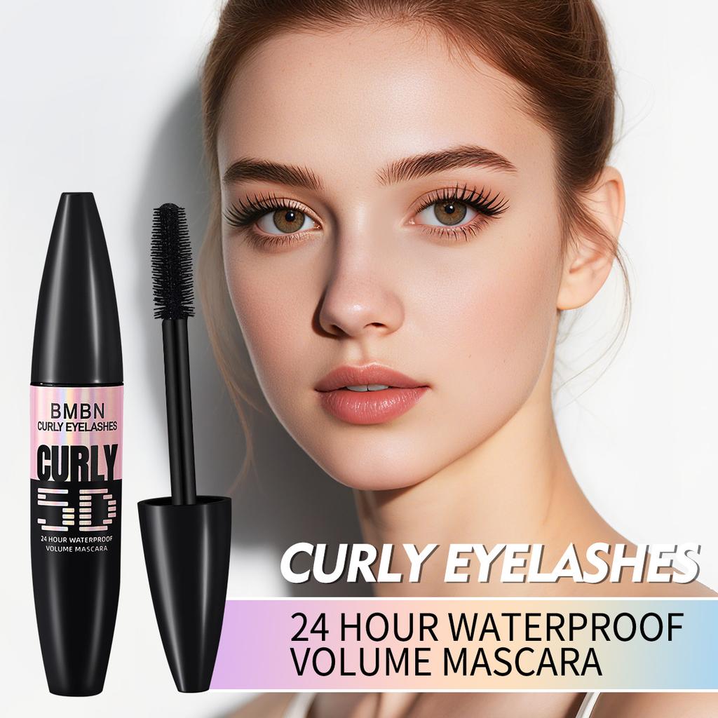 5D Curly Volume Mascara 24 Hour Waterproof Long Lasting Smudge Proof Eyelash Makeup