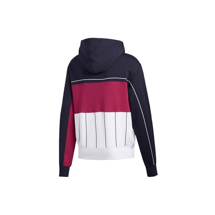 adidas Оригинальная мужская толстовка с капюшоном Trefoil Rivalry на шнурке, разноцветная ED5467