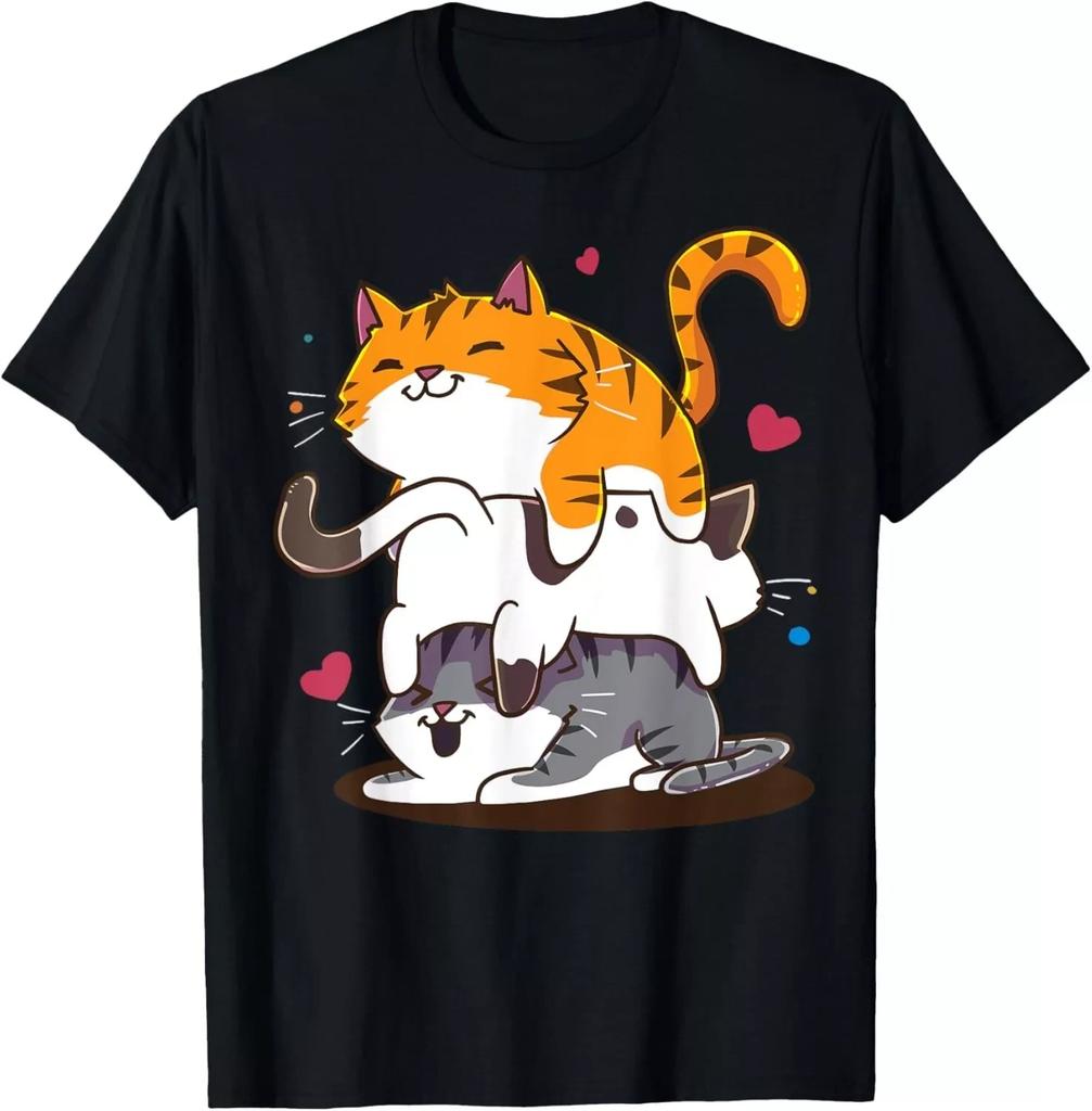 Cute Cat Anime Shirt – Kawaii Neko Cats & Anime Lover Gift Tee Unisex