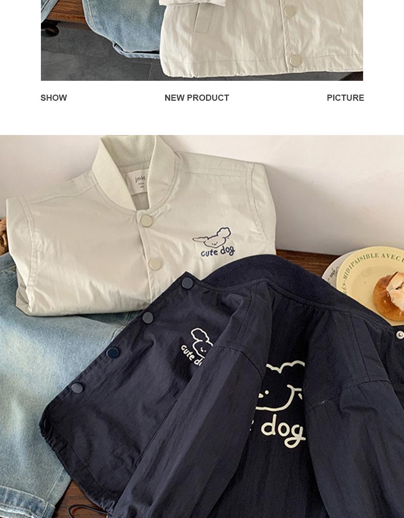 Детская мультяшная ветровка: Куртка Весна-Осень 2025, Детская уличная одежда, Верхняя одежда нового стиля