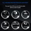 Для Hyundai Santa FE 2024 2025 Пленка для фар, зеркал заднего вида, стоек B TPU Защитная пленка от царапин Предотформованная Прозрачная PPF Устойчивая