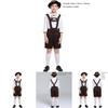 Stylish Children's Oktoberfest Costume Suit For Halloween Cosplay With Hat