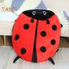 Plush Pillow Giant Ladybug Shape Pillow Soft Oversized Stuffed Decorative Pillow for Bedroom Living Room