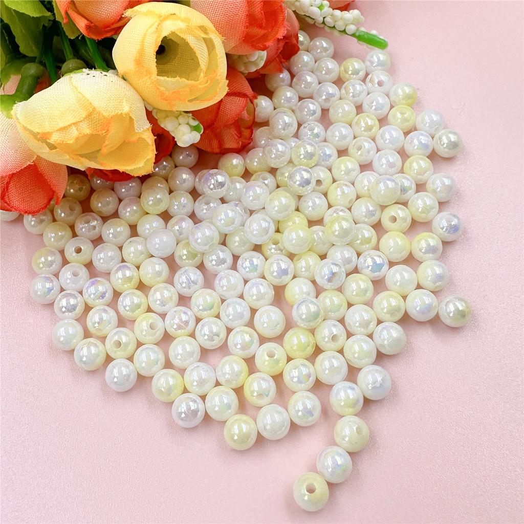 Для DIY ручной работы акриловые свободные бусины 5.9 мм 400 шт браслеты ожерелья серьги изготовление ювелирных изделий аксессуары круглые бусины ручной работы материал