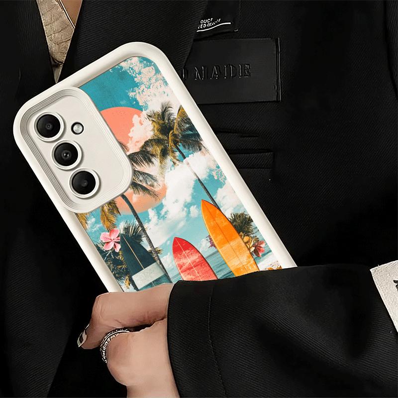 Чехол для телефона Surfing Surf Summer Soft с изображением доски для серфинга для Samsung Galaxy A17 A16 A26 A36 A56 A15 A25 A35 A55 A14 A24 A34 A54 A13 A23 A33