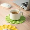 Household Creative Shape Silicone Coaster Colorful Daisy Kitchen Table Heat Resistant Anti-scalding Mat Coaster Table Decor
