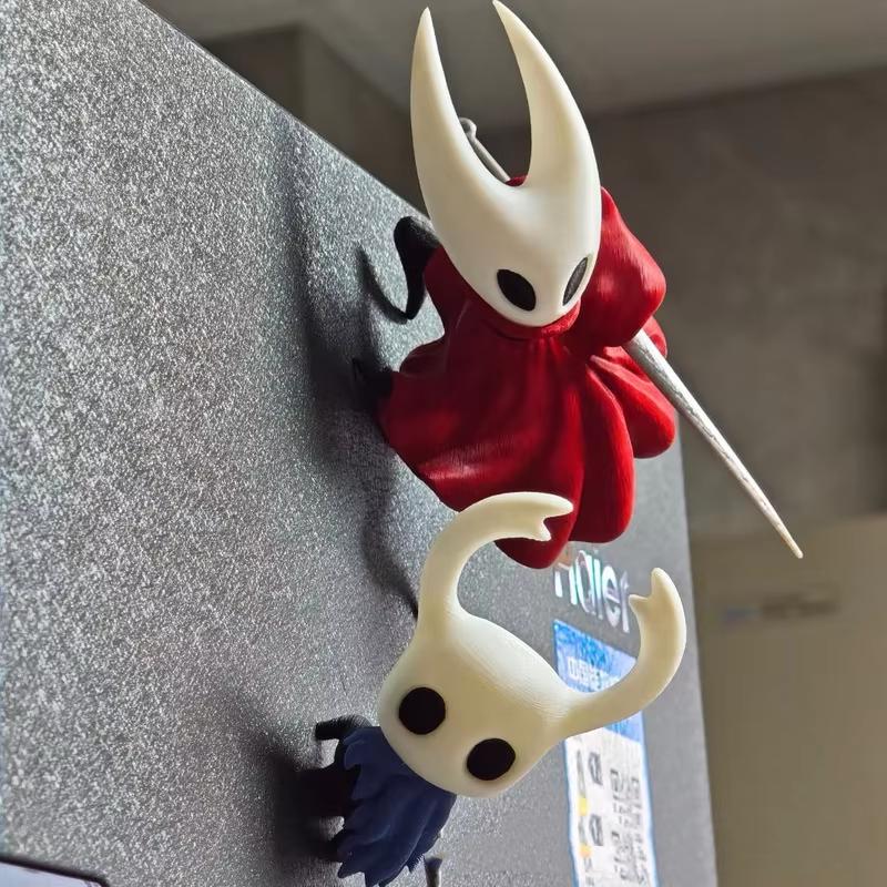 Hollow Knight Silksong Игровой Периферийный Фигурка Холодильник Наклейка Магнит на Холодильник Коллекция Украшение Кухонная Наклейка Подарок