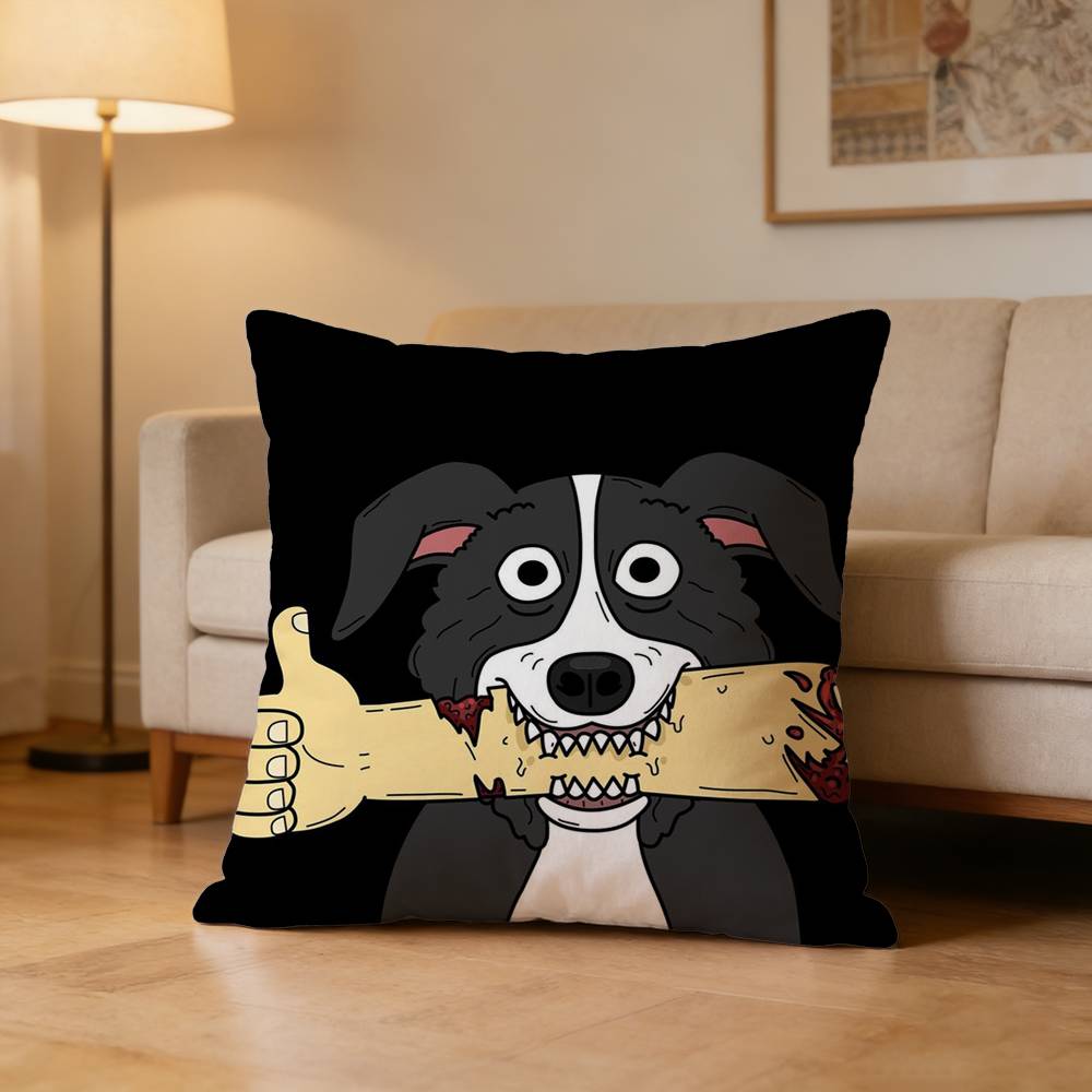 Cool Cartoon Mr PPickles Pillow Case for Sofa Living Room Home office Decor Protective Cover
