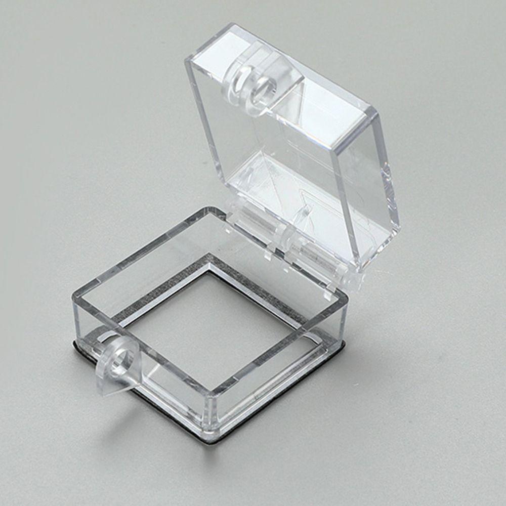 1Pcs Transparent Button Protection Cover Anti Misoperation Cover for Workshop Automation Setup