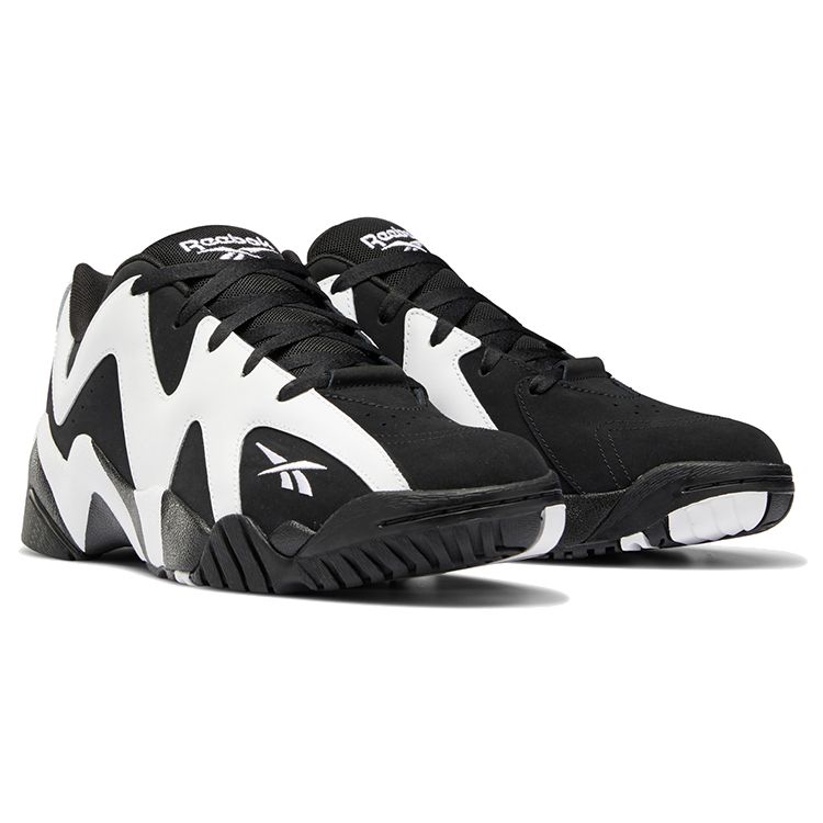 Reebok Кроссовки унисекс Kamikaze 2 Low OG черно-белые 2021 FY9780