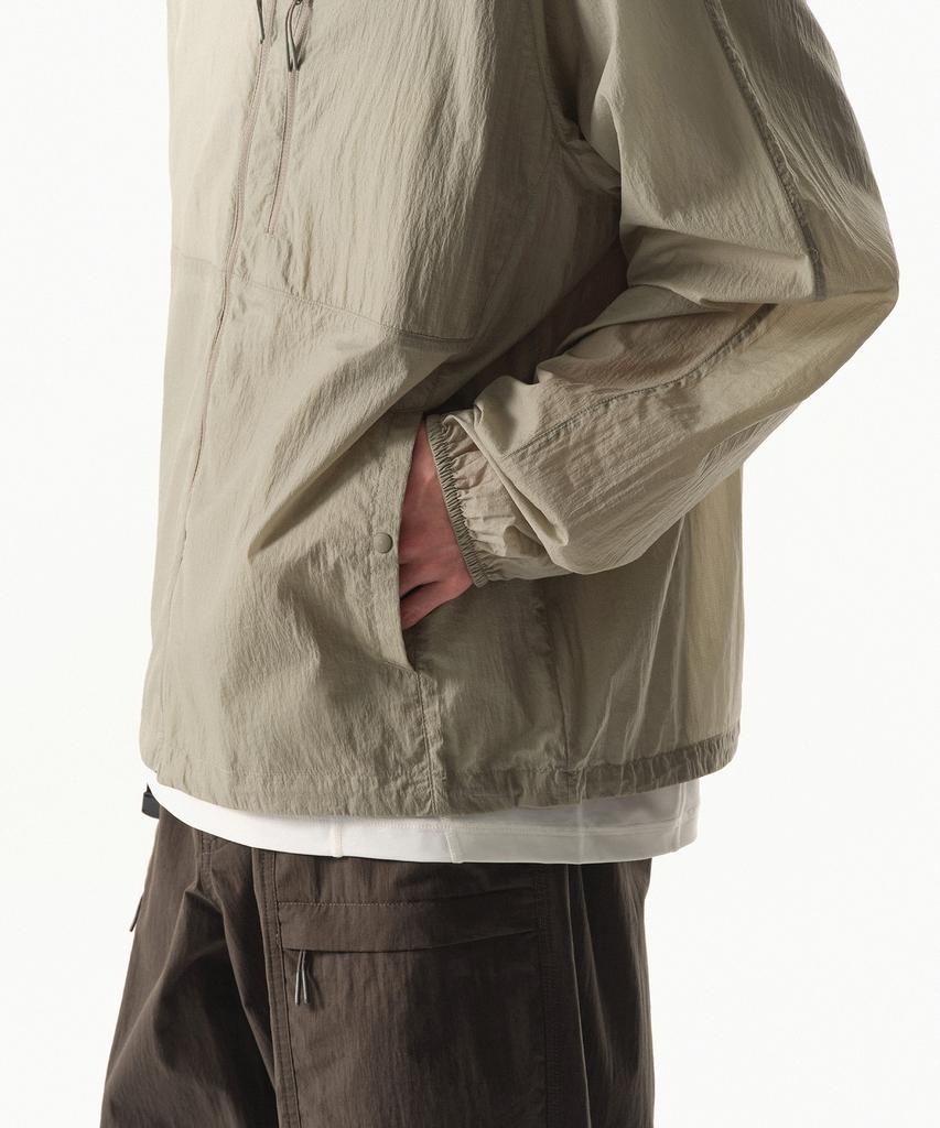 Musinsa Standard [City Leisure] Lightweight Packable Windbreaker Jacket 2 [Grayish Beige]