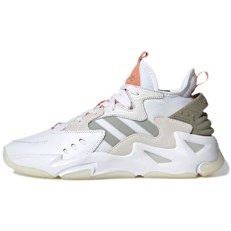 Adidas Neo Blazeon Non-Slip Durable Low-Top Retro Basketball Shoes Men Sneaker White Gray GY7530