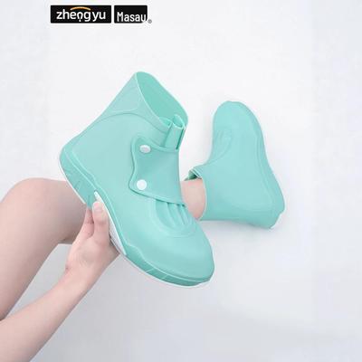 Прочные водонепроницаемые нескользящие силиконовые бахилы для взрослых и студентов - Толстые, износостойкие и портативные чехлы для дождевых сапог