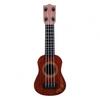 Mini 4 Strings Classical Ukulele Guitar Toy Simulation Kids Children Beginner Music Enlightenment Small Guitar for Entertainment