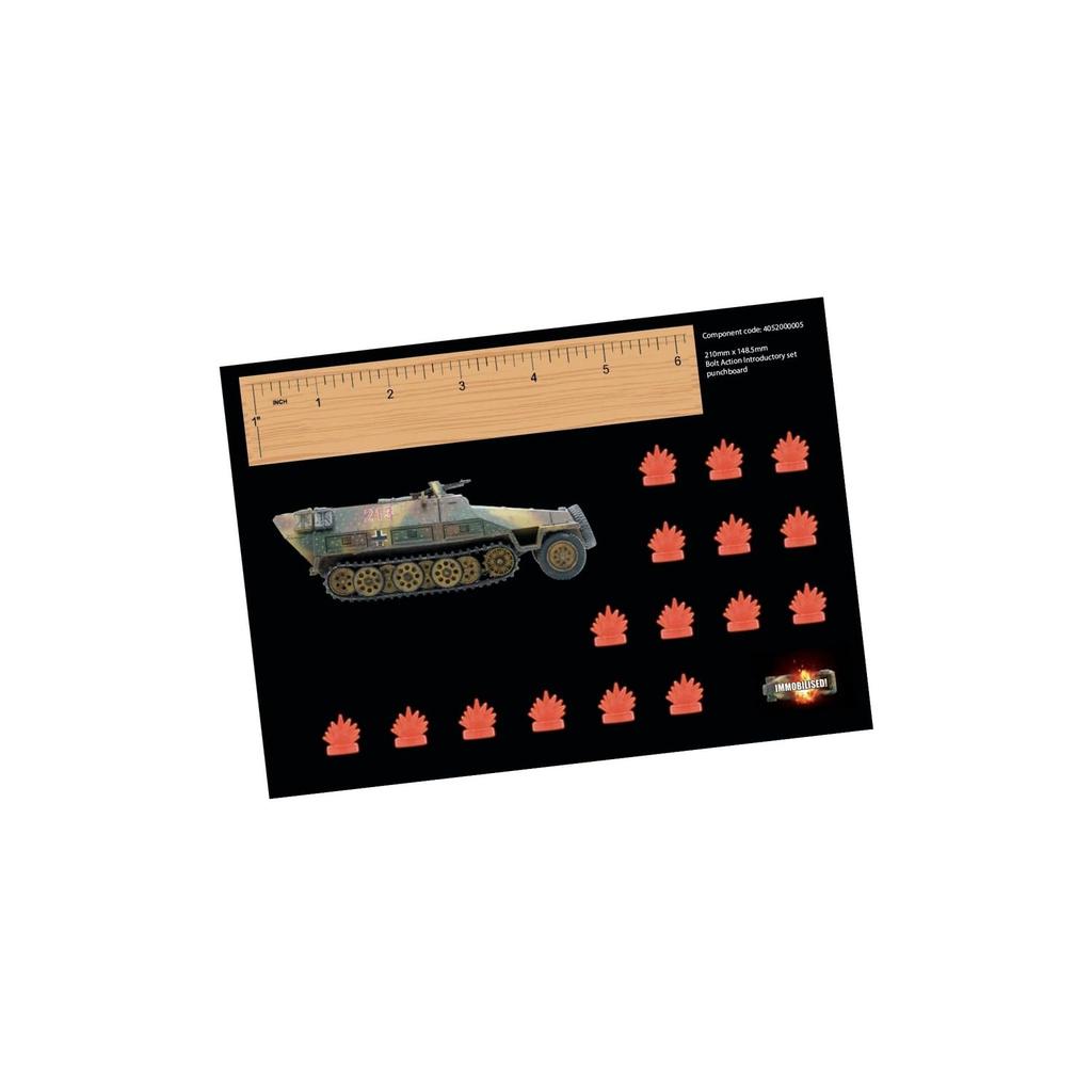 Warlord Action Bolt Action Set Assembly Kit WLG401510006 Games/Bolt 1/56 Beginner's (Military)