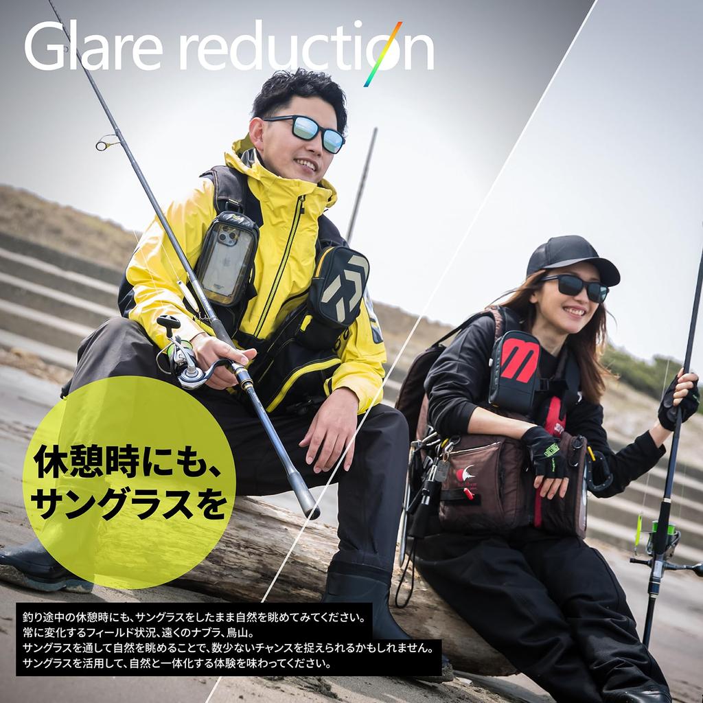 GOMEXUS J15 Polarized Sunglasses, Designed for Fishing, Sports, and Golf, Driving, Hiking, and Sailing, with CR-39 High-Precision Optical Lenses,