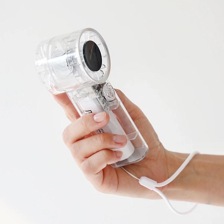ALLOKOREA Clear Turbo Portable Jet Fan FT2 USB-C Rechargeable Handheld Cooling Fan