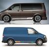 Для Volkswagen VW Transporter T3 T4 T5 T6 Автомобильные наклейки Фургон Двусторонние Полосы Графика Виниловая Пленка Наклейки Аксессуары