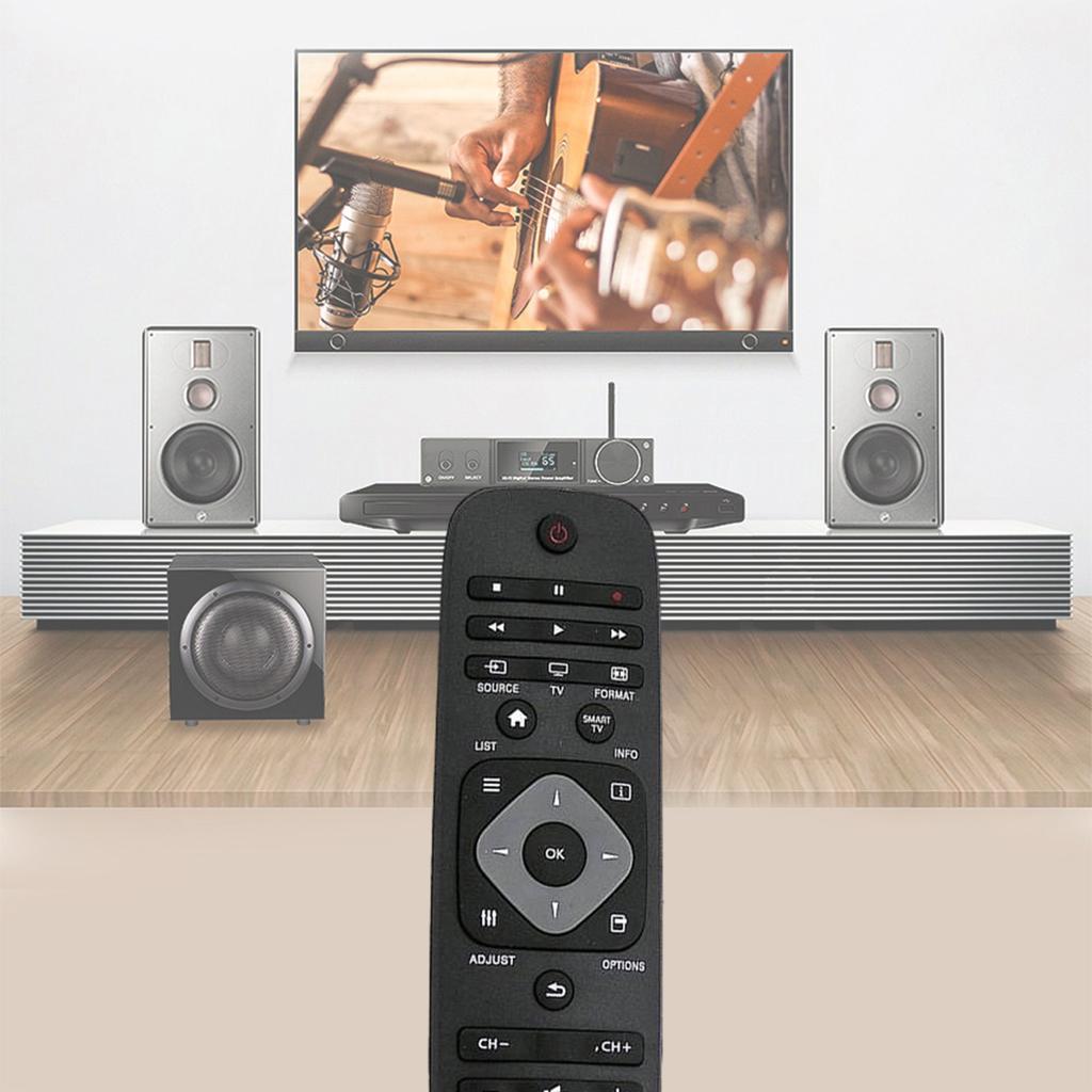 New RM D1110 TV Remote Replaced Remote Control fit for TV 242254990467/2422 549 90467 LCD LED TVs Black