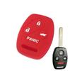 Подходит для Honda Straight Plate 4 Keys силиконовый чехол для автомобильного ключа 7/8 поколения для Accord для CRV для Civic чехол для автомобильного ключа