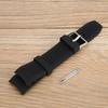 24mm Watch Band Silicone Pin Buckle Waterproof Sweat Proof Watch Strap