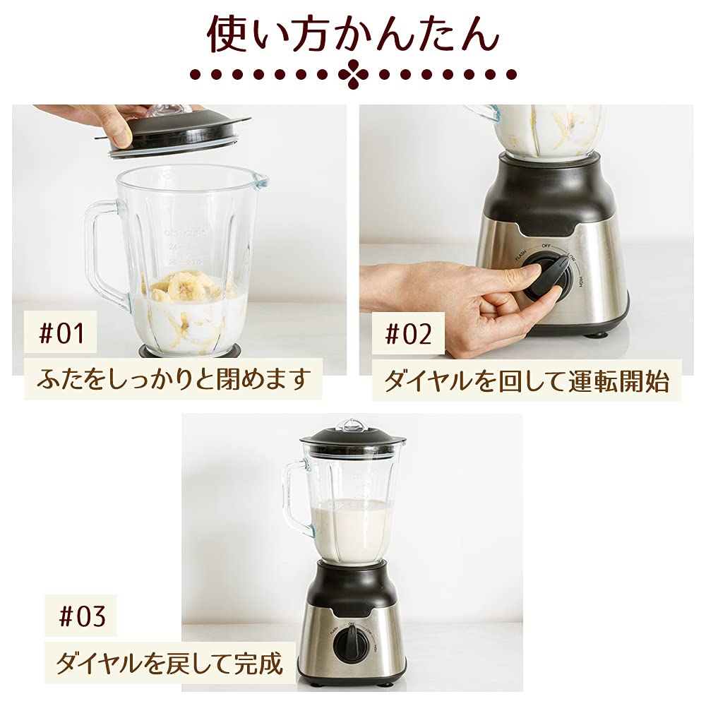 Миксер IRIS PLAZA, блендер, соковыжималка высокой мощности, простота в эксплуатации, 3 уровня регулировки, совместимость со льдом, 4 лезвия, замороженные напитки, смузи, полностью моющийся, большой размер