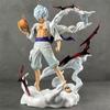 25 см Аниме Фигурки One Piece Сцена Битвы Монки Д. Фигурка Луффи стоячая, модель, кукла, украшения, игрушки, подарки