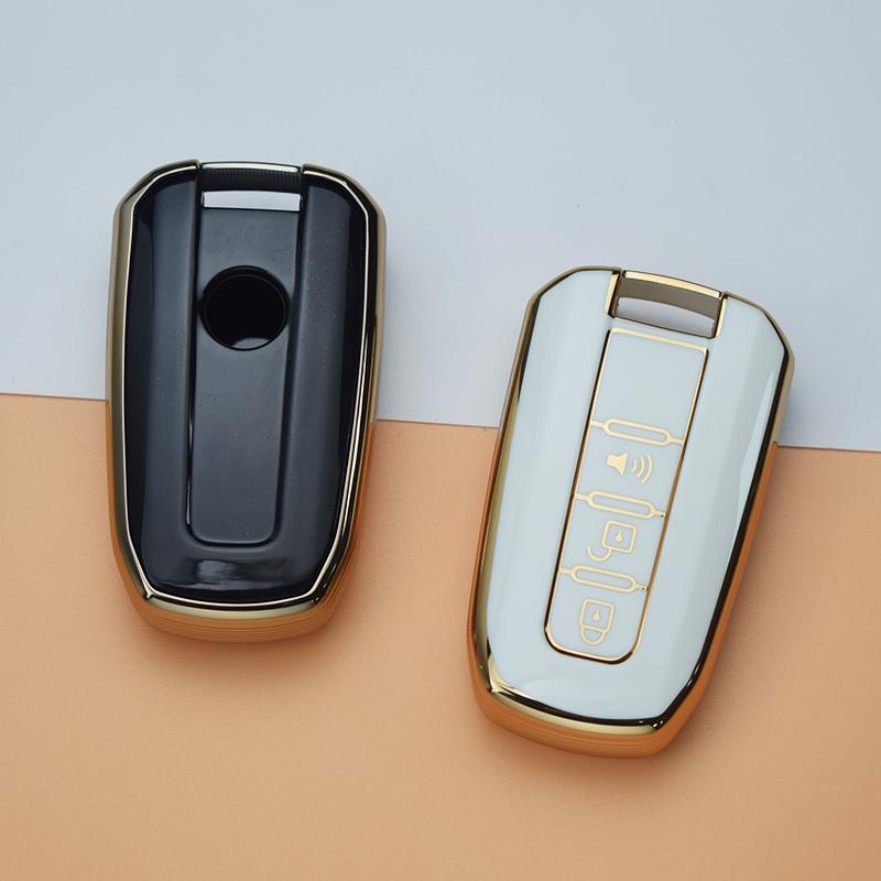 3 4 кнопки ТПУ смарт-чехол для автомобильных ключей брелок для Ssangyong Korando Rexton Actyon Kyron Rodius Tivolan Korando C Rexton W держатель брелок в виде ракушки