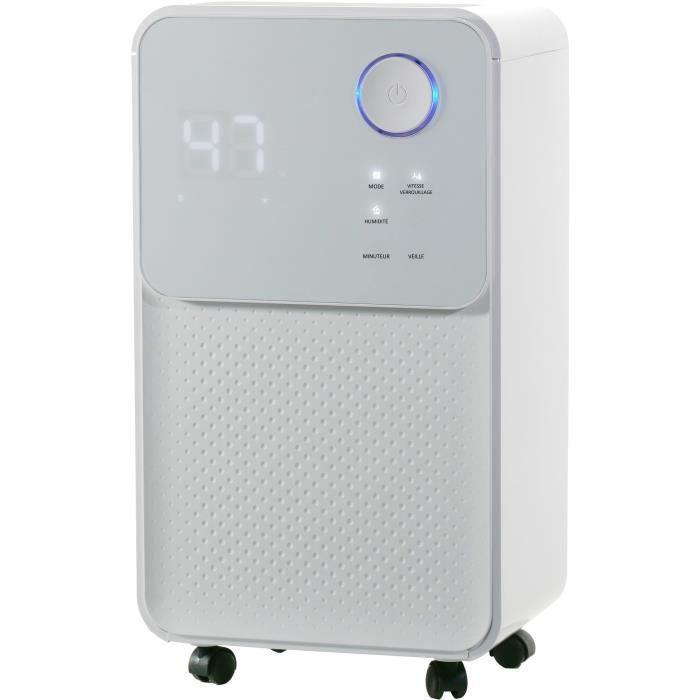 OCEANIC Electric Air Dehumidifier - Extraction 12 Liters/day - Tumble Dryer Function - LED Display
