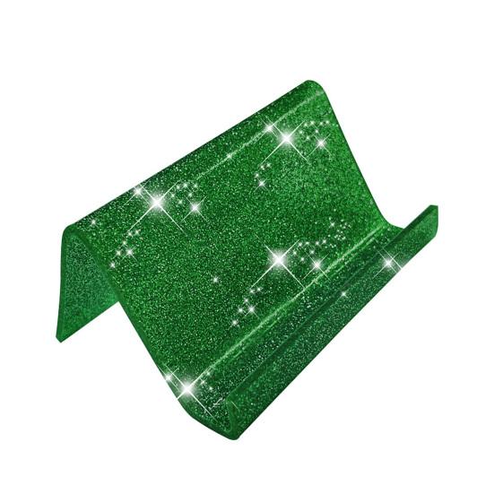 Акриловый держатель визитных карточек для стола, блестящий настольный органайзер для визитных карточек для домашнего офиса