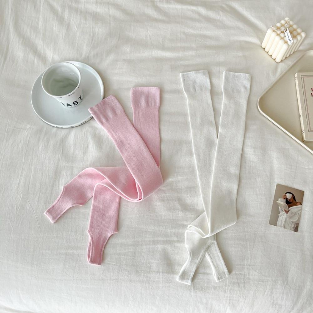 Однотонные женские чулки выше колена, длинные носки до колена, модные длинные носки до колена, женские