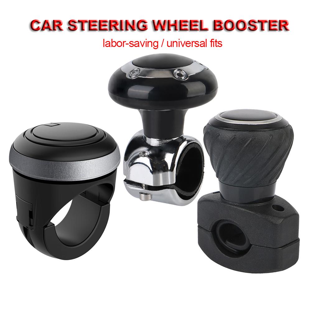 Labor Saving Control On The Car Steering Wheel Turning Ball Handle Rotary Steering Wheels Spinner Knob Steering Wheel BoosterGood product