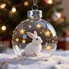 Шары Новогодние Украшения 3D Животные Шары Сезонное Украшение Домашний Декор Праздничные Украшения для Стены Кабинета Офиса Венок Каминная полка