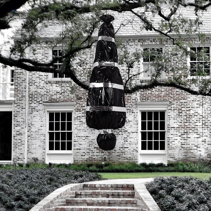 Halloween Scary Fake Corpse Realistic Dead Victim Props Halloween Decoration Outdoor Lawn Patio Halloween Decoration