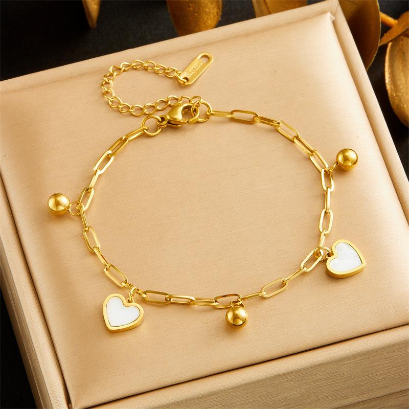 Fashion Jewelry Butterfly Heart Star Chain Pendant Bracelet for Women
