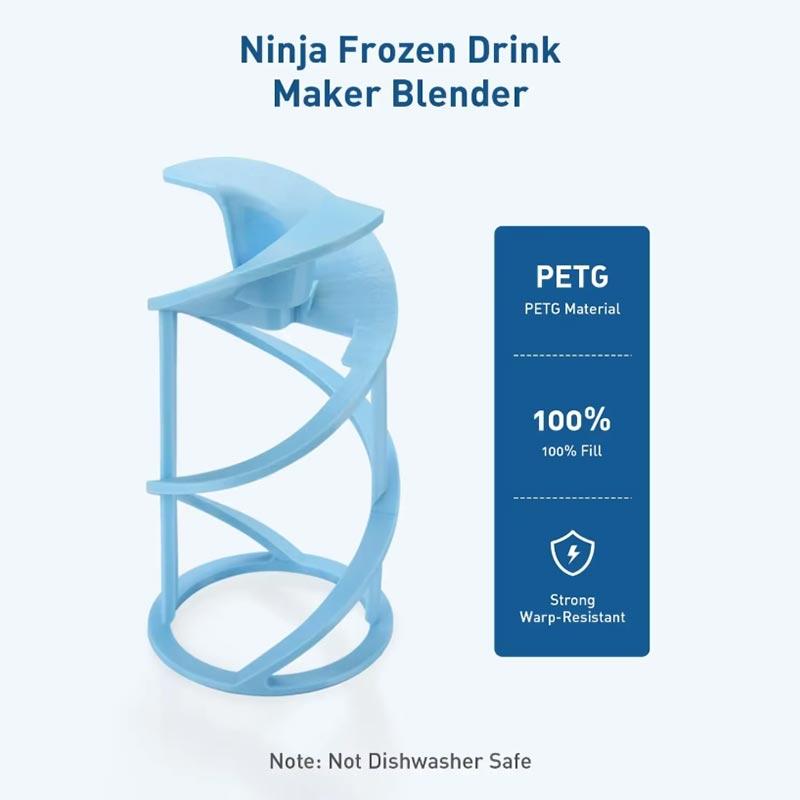 Сменные аксессуары для Ninja Slushie Fs301/ Fs300 Инструменты для приготовления смузи Винтовые фитинги для бытовой машины для замороженных напитков