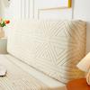 Headboard Cover Full Queen Cal King Stretch Soft Bed Headboard Slipcover Stretch Solid Color Dustproof Protector Cover Washable for Bed Bedroom Decor