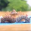 2Pcs Retro Arch Bridge Fish Tank Aquarium Micro Landscape Miniature Ornaments