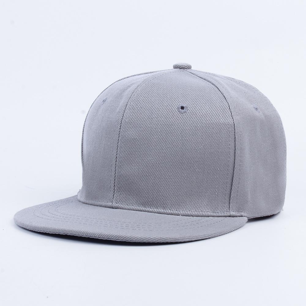 Custom Logo 6 Panel Snapback Hat Unisex Cotton Baseball Fitted Snapback Cap