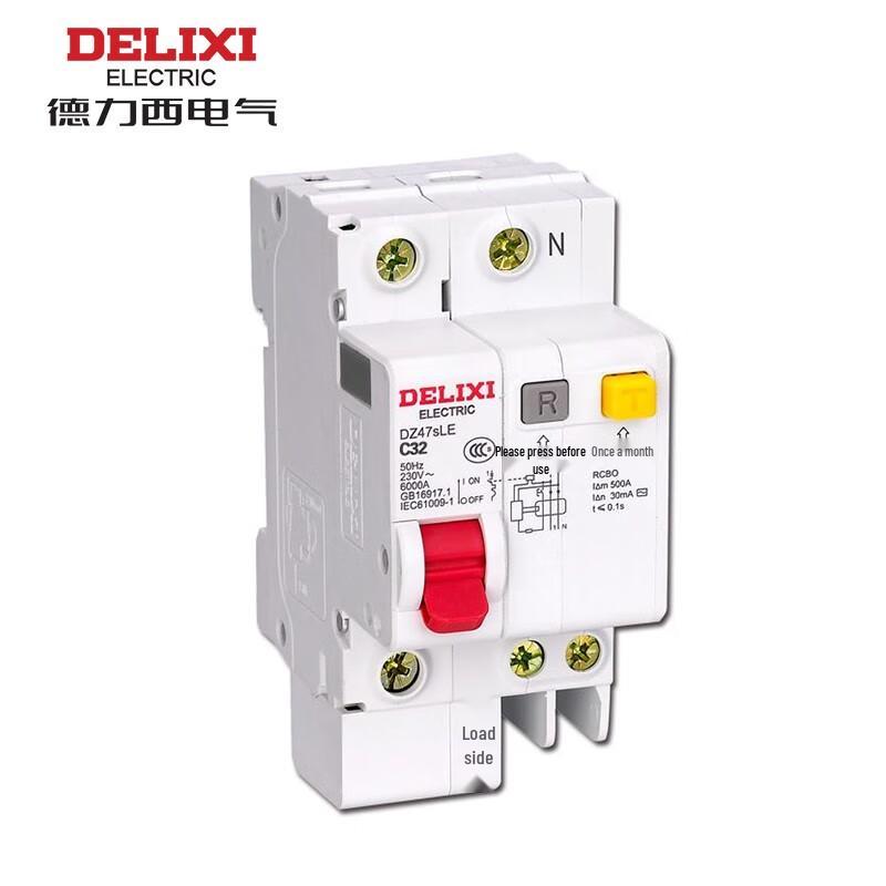 Delixi DZ47sLE Miniature Residual Current Circuit Breaker