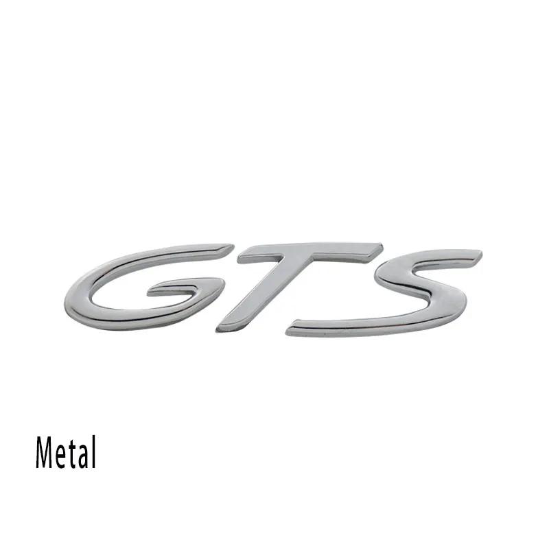 3D для 911 718 928 901 930 GTS Эмблема автомобиля Капот Крыло Багажник Задняя Крышка Название Наклейка Значок Стикер