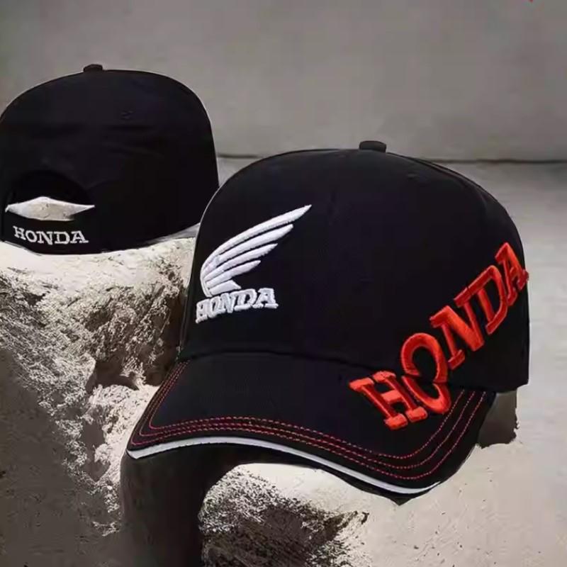 CCZSI1 Motorcycle Embroidered Baseball Cap Hat Adjustable Men Women Outdoor Sports Hat For Honda CB400 CB650F CBF CBR250RR CRF NC750