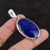 Lapis Lazuli Pendant Real Gemstone Handmade Jewelry 925 Sterling Silver Pendant Natural Lapis Lazuli Jewelry Gift For Her Birthstone Pendant