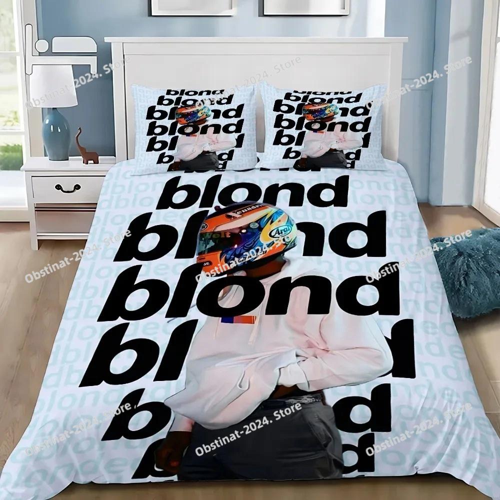Пододеяльник Наволочка Комплект постельного белья Franks Blonds Oceans Взрослый Мальчик Девочка Украшение спальни Дети Подарок Односпальный Двуспальный Большой размер